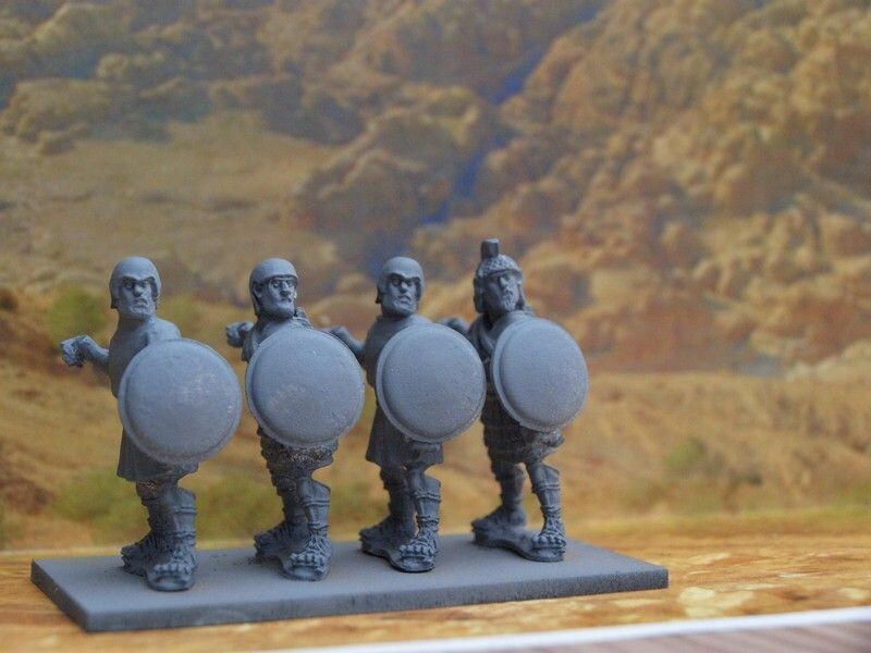 PH29 Ptolemaic levy phalanx 2 unarmoured/linothorax mix