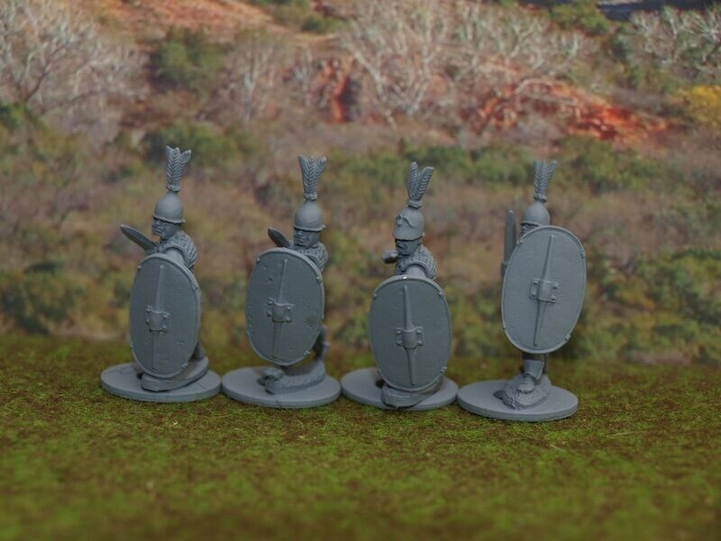 RR13 Advancing Principes with swords