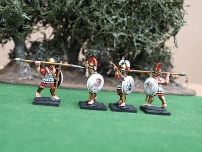 HOP03 Magna Graecia Hoplites in padded armour HOP03 Magna Graecia Hoplites in padded armour
