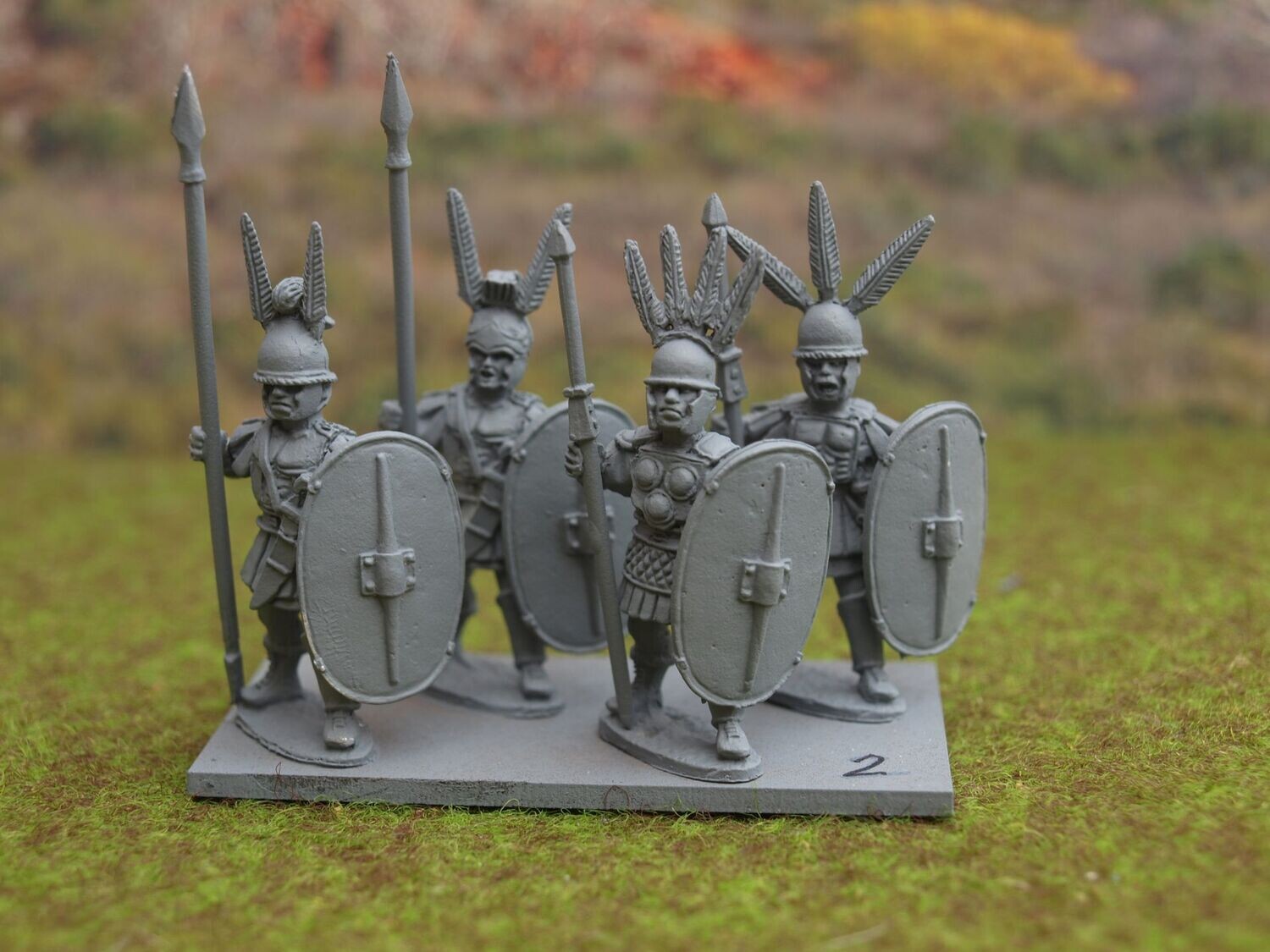 AL02  Allied Legion Standing in armour