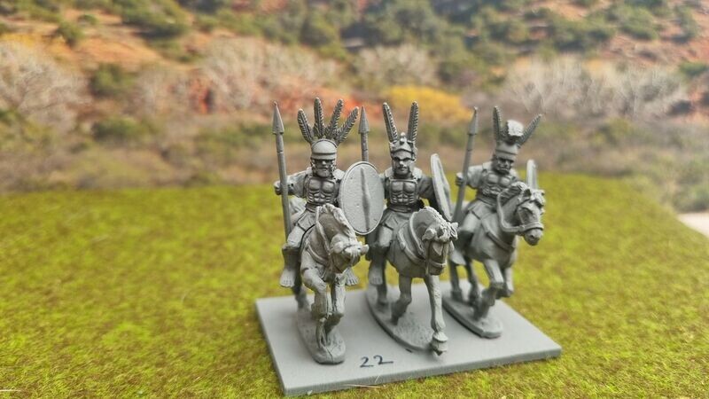 SAM22 Allied cavalry with spear upright