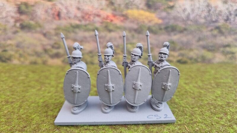 CS02 Elite legionaries standing with pilum