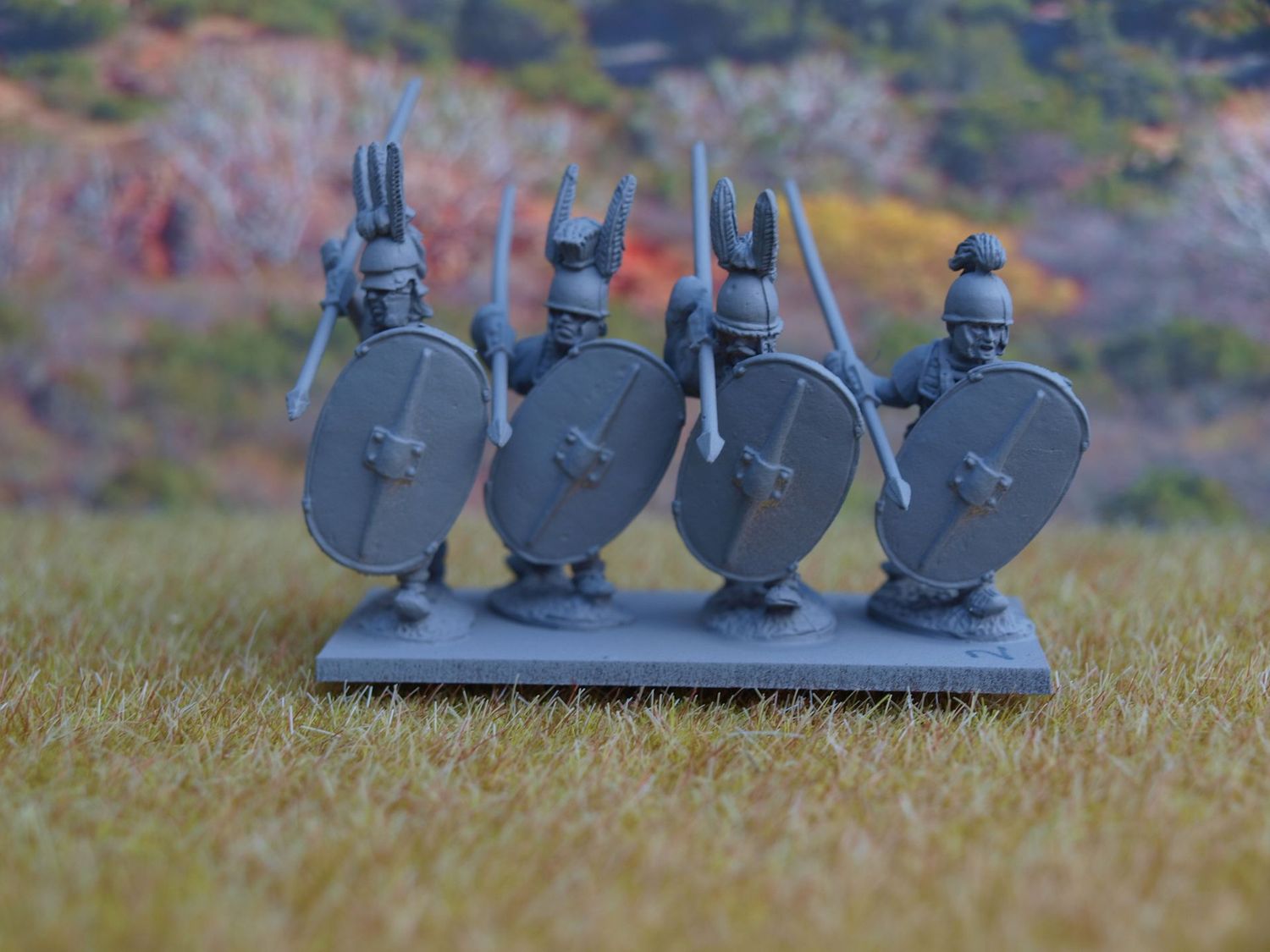 ETR02 Advancing infantry in mail armour