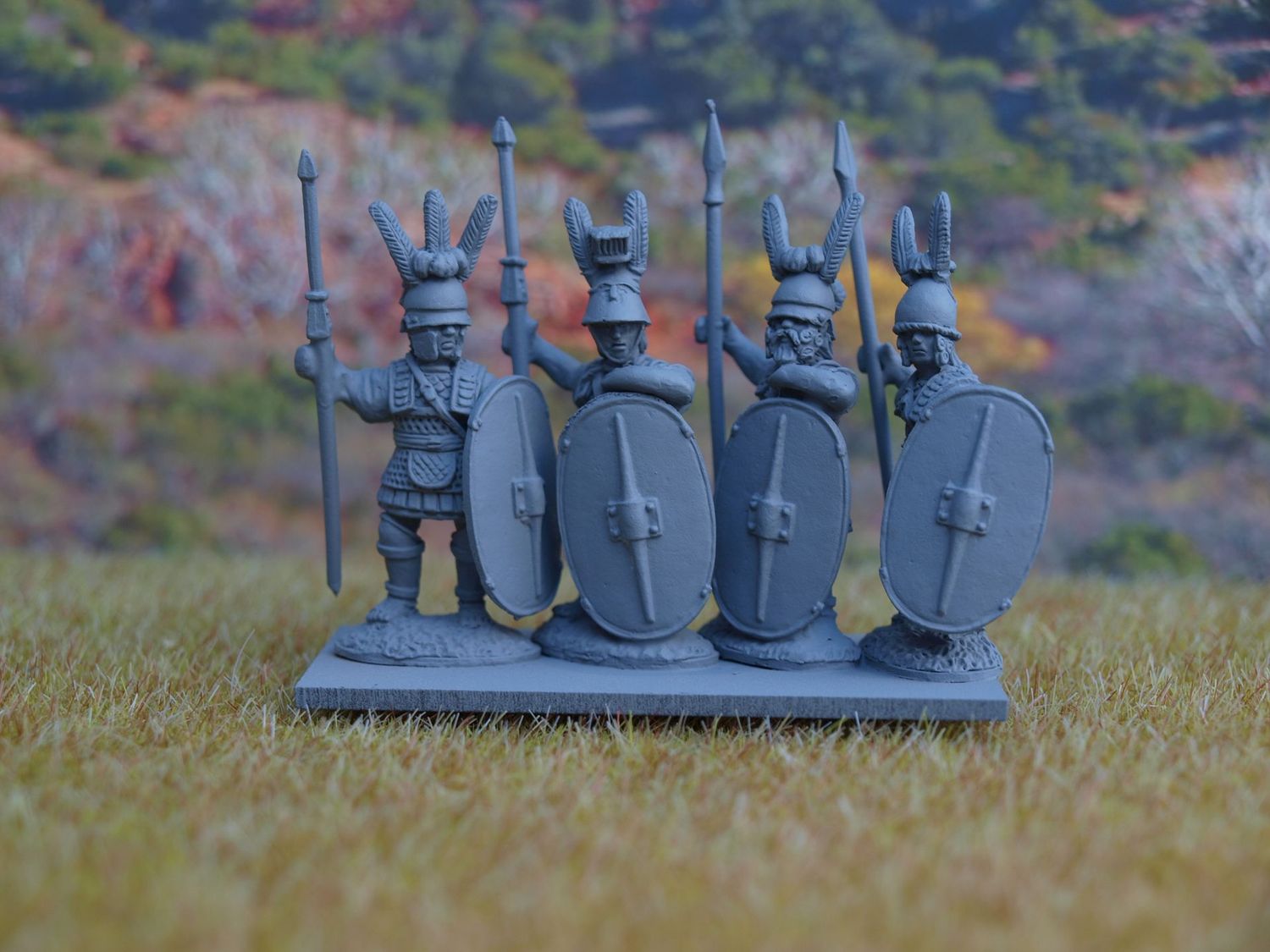ETR06 Standing  infantry in mixed armours