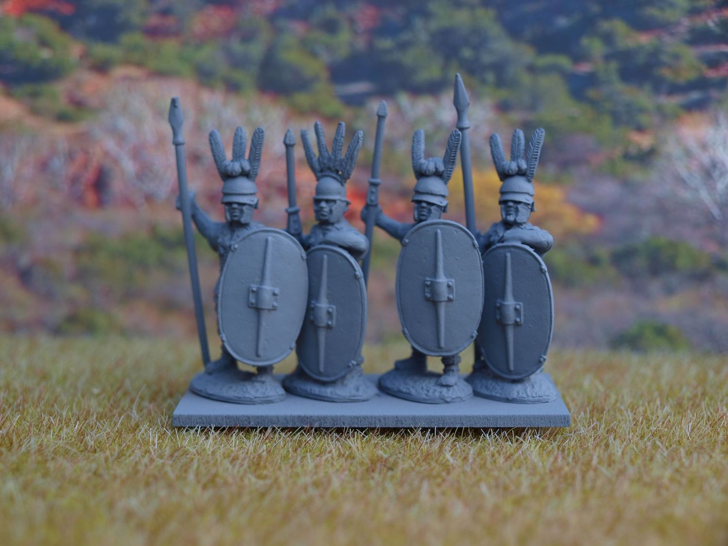 ETR05 Standing  infantry in Lamellar armour