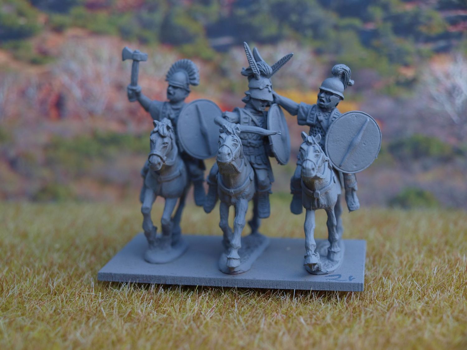 ETR21 Cavalry with swords and axes 1