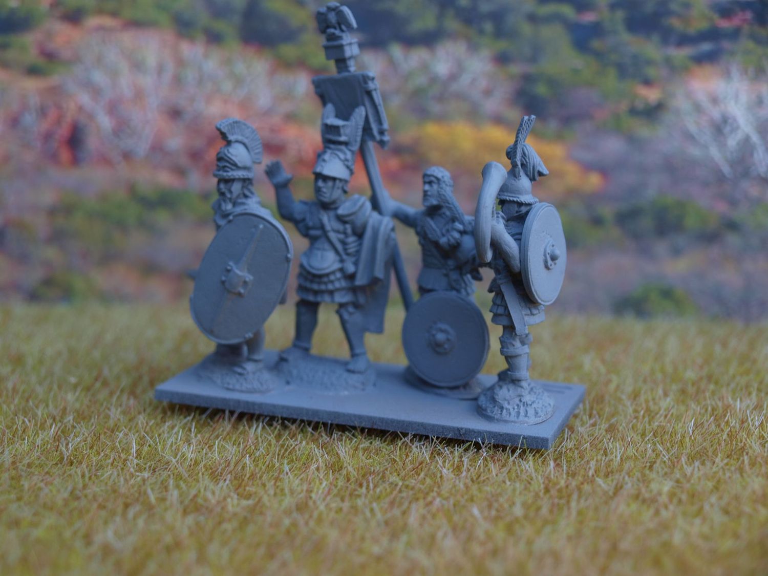 ETR11  Standing infantry Command in armour 2
