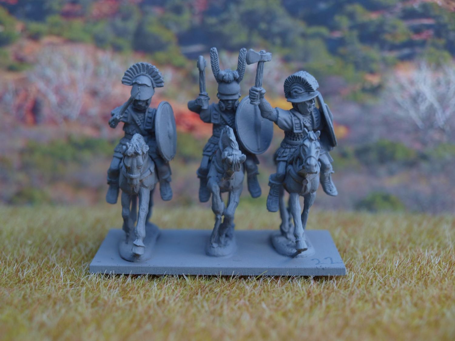ETR22 Cavalry with swords and axes 2