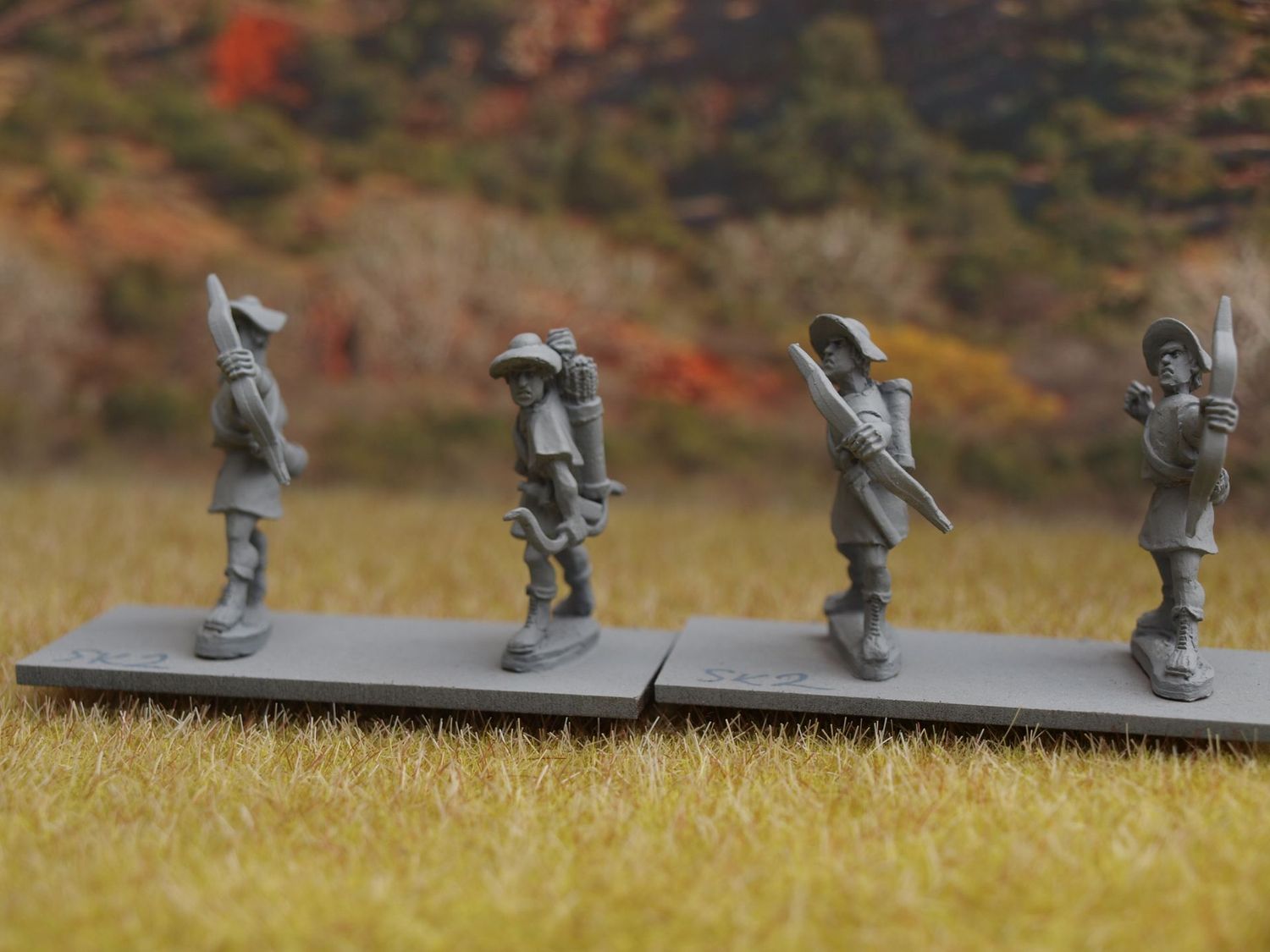 SK02 Archers in hats