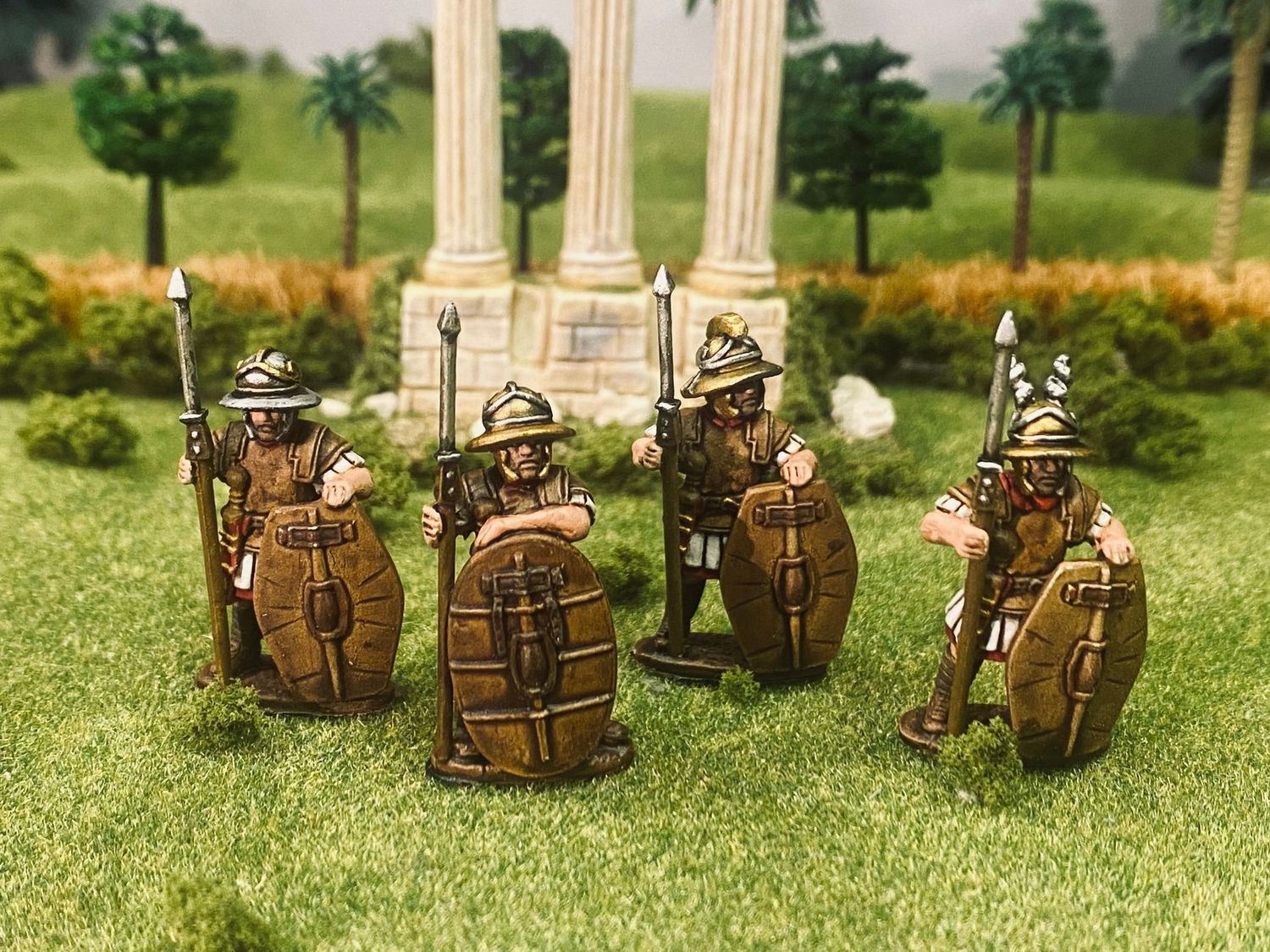 CS11 Legionaries with Greek helmets and pilum