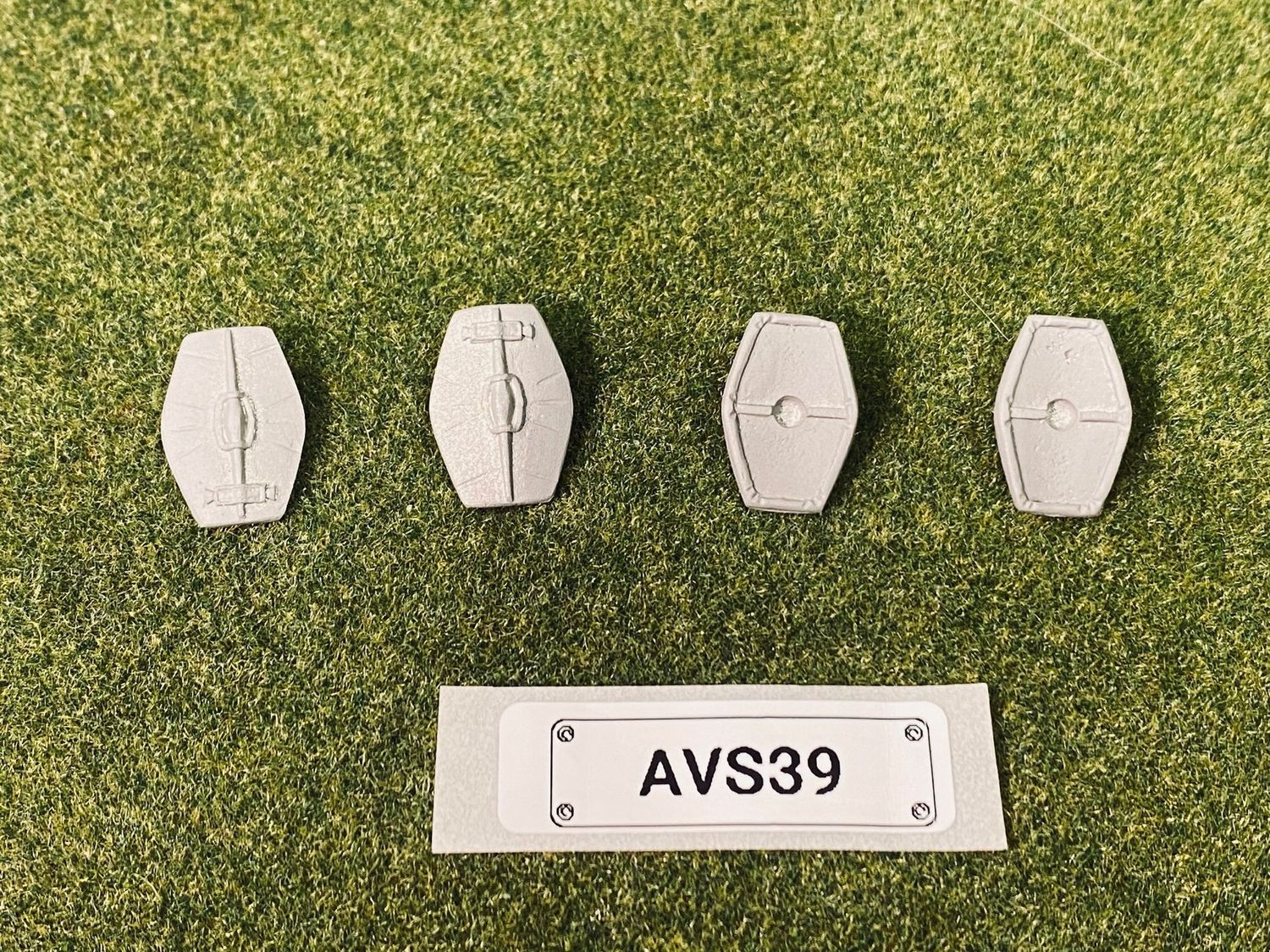 AVS39 Covered Hexagonal Shield