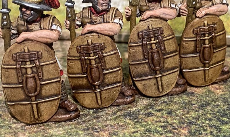 AVS37 Covered Roman oval Scutum