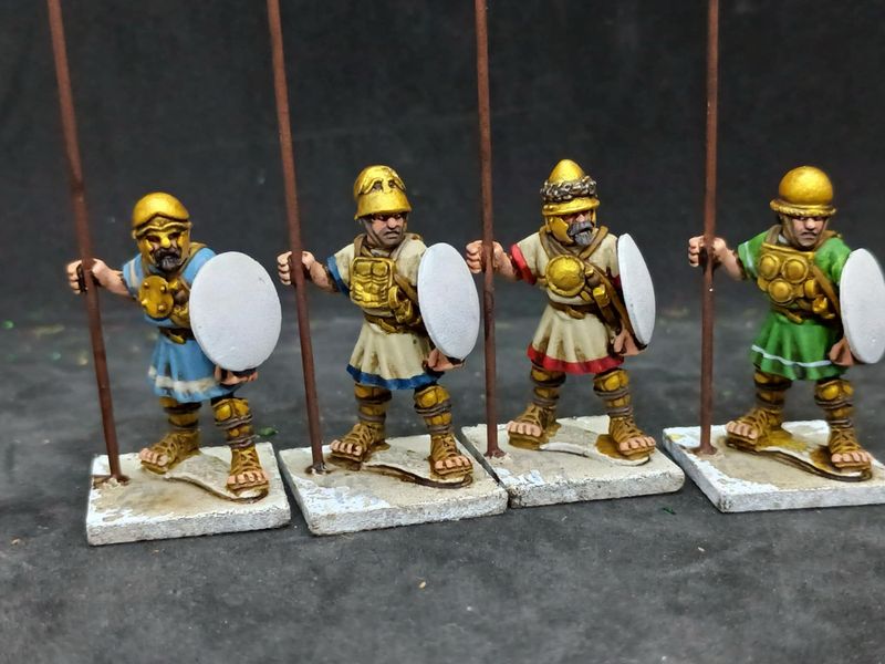 PH19 Tarentine Phalangites in mixed Italian armours