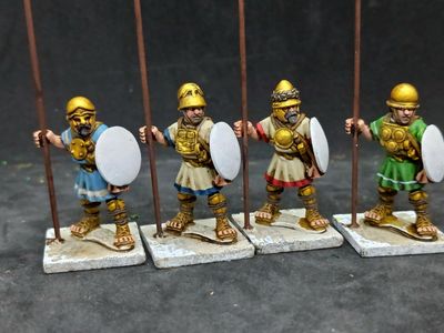 PH19 Tarentine Phalangites in mixed Italian armours PH19 Tarentine Phalangites in mixed Italian armours