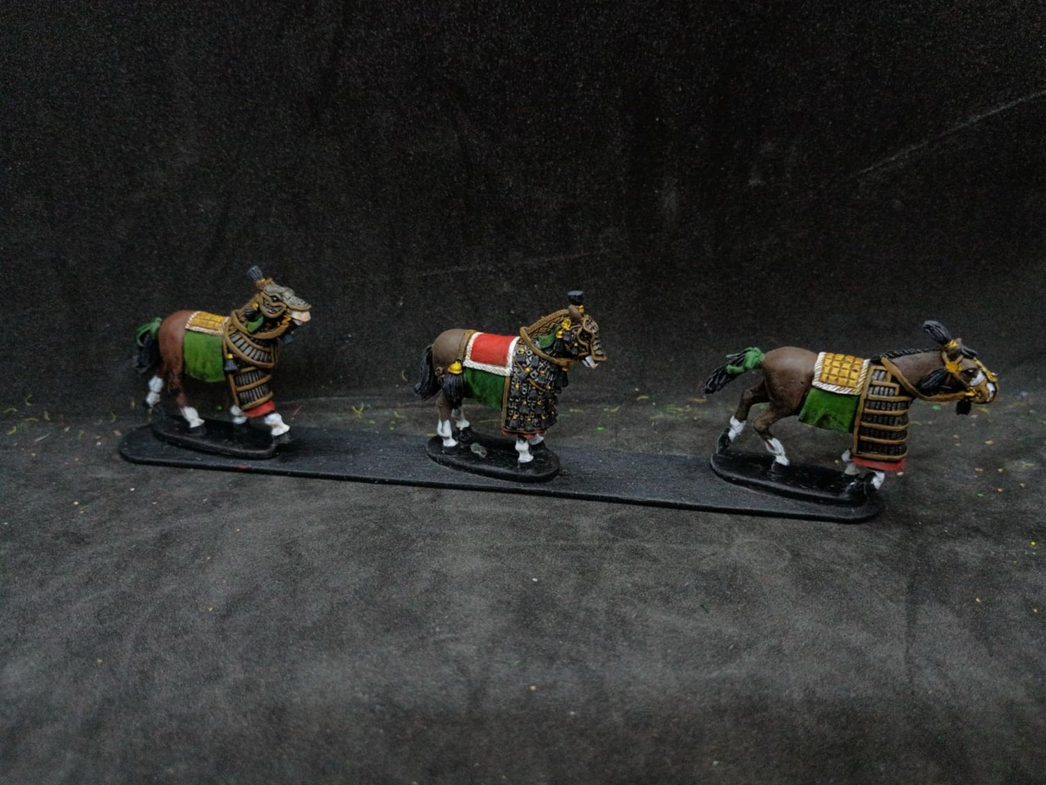 SASSH09 Half-armoured Horses