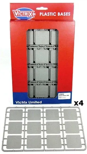 Plastic Bases Set 2 40mm x 40mm (4 sprues)