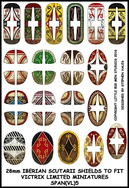 SPAN(VL)5 Iberian Scutarii Shield Transfers 5