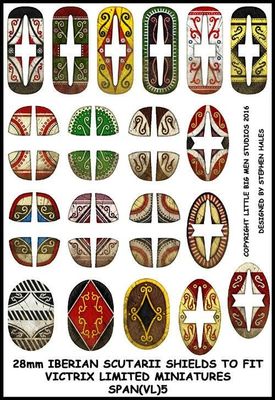 SPAN(VL)5 Iberian Scutarii Shield Transfers 5