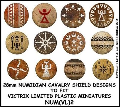 NUM(VL)2 Numidian Cavalry Shield Design 2
