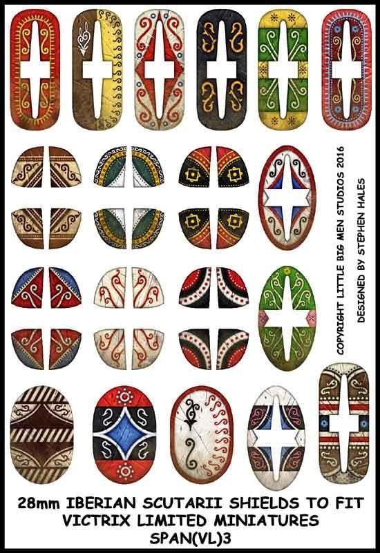 SPAN(VL)3 Iberian Scutarii Shield Transfers 3