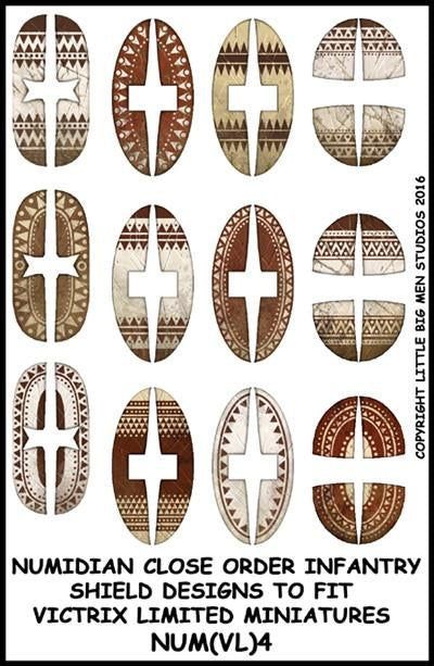 NUM(VL)4 Numidian Infantry Shield Designs 4