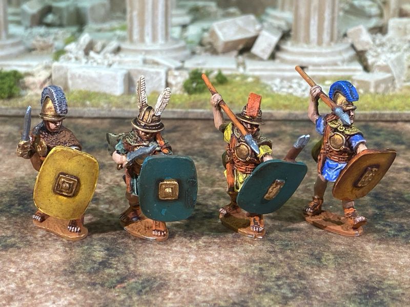 IHT03 Volscian infantry 3, in cloaks