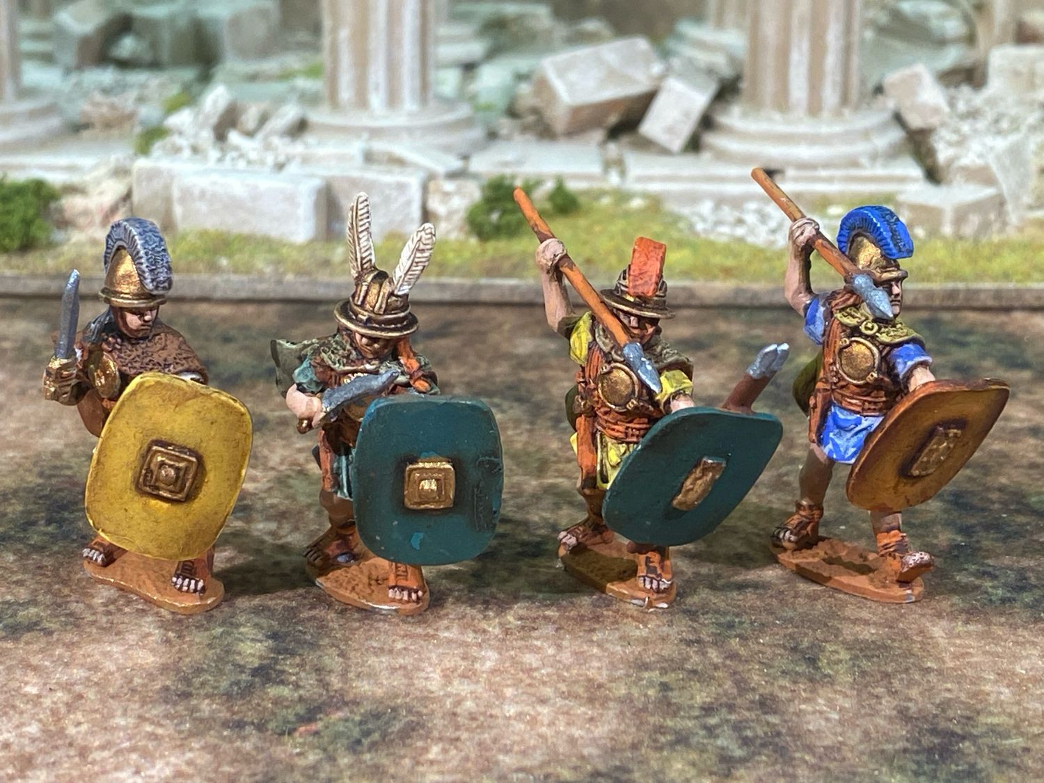 IHT03 Volscian infantry 3, in cloaks