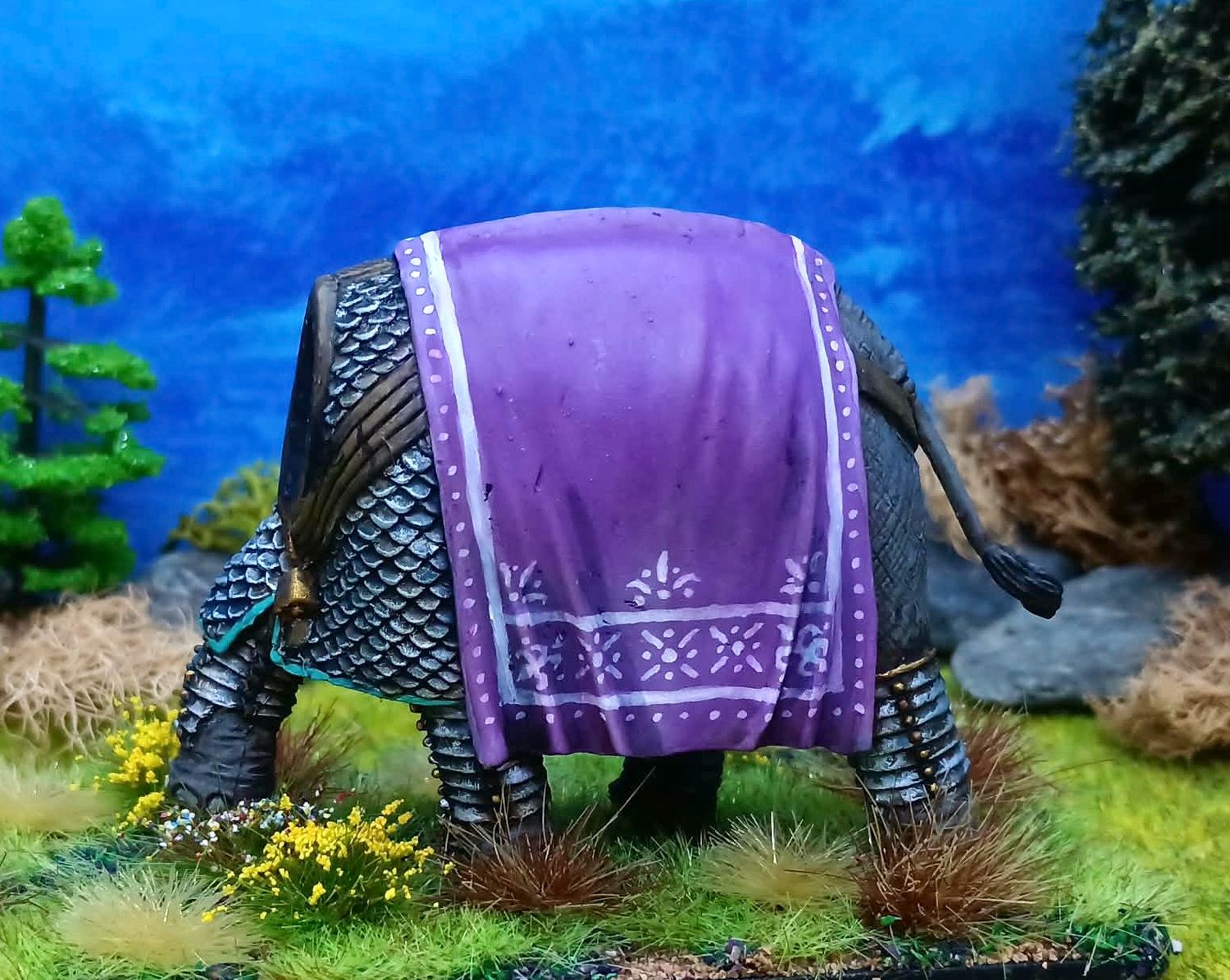 EL03 Armoured Indian elephant body 1