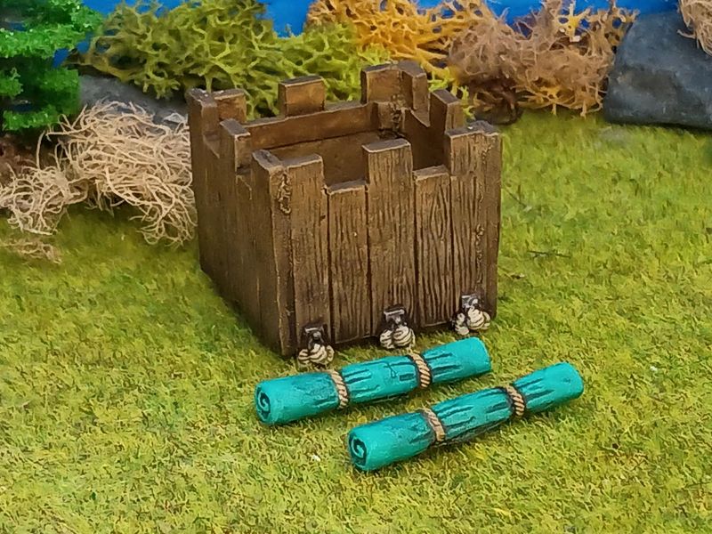 EHW02 Wooden Howdah for our Indian Elephant