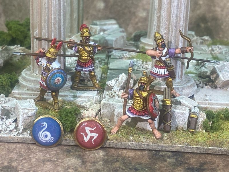 ELHC01 Armoured Hellenistic/Carthaginian elephant crew