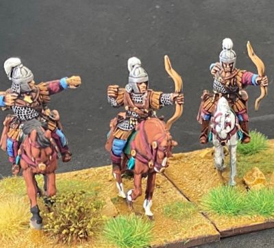 BYZ70 Early Byzantine Armoured Horse archers in mail