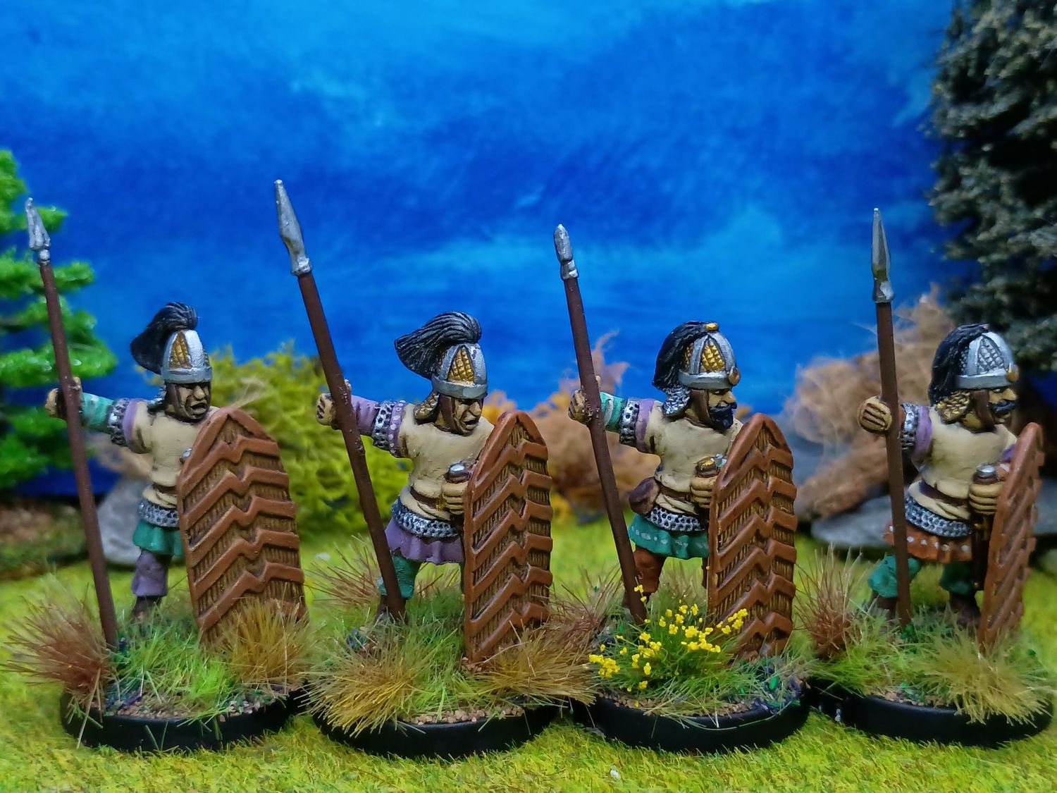 SASS33 Standing Armoured Sassanid Infantry