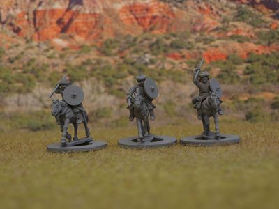 ST06 Steppe light horse javelin and bow ST06 Steppe light horse javelin and bow