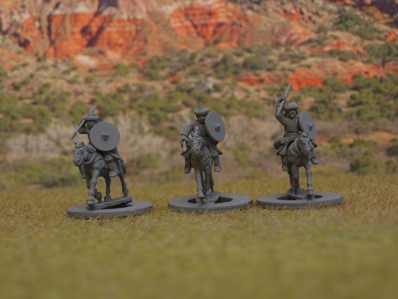 ST06 Steppe light horse javelin and bow
