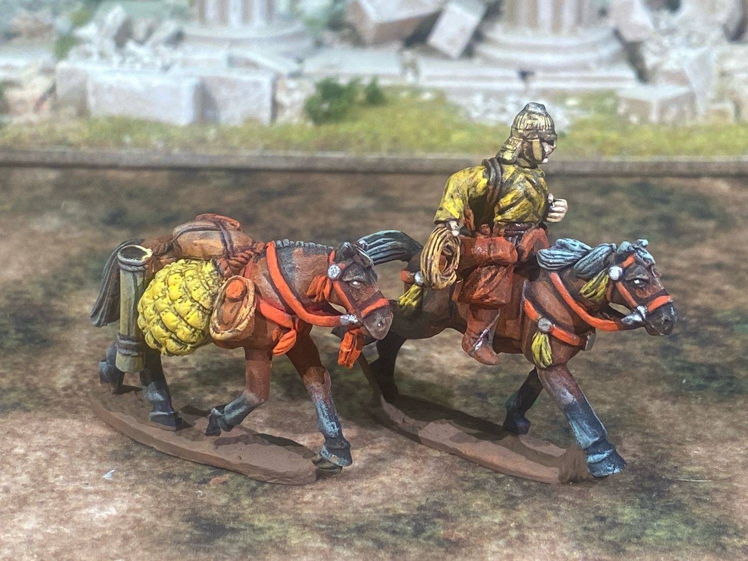 ST15 Steppe/Eastern 2 Horse baggage set