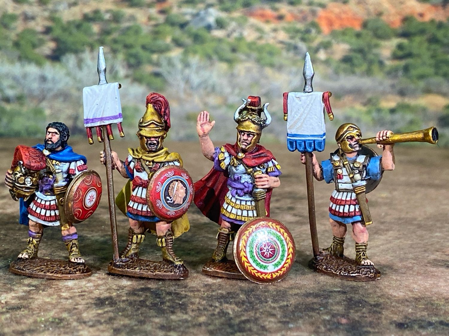 PYR30 King Pyrrhus on foot