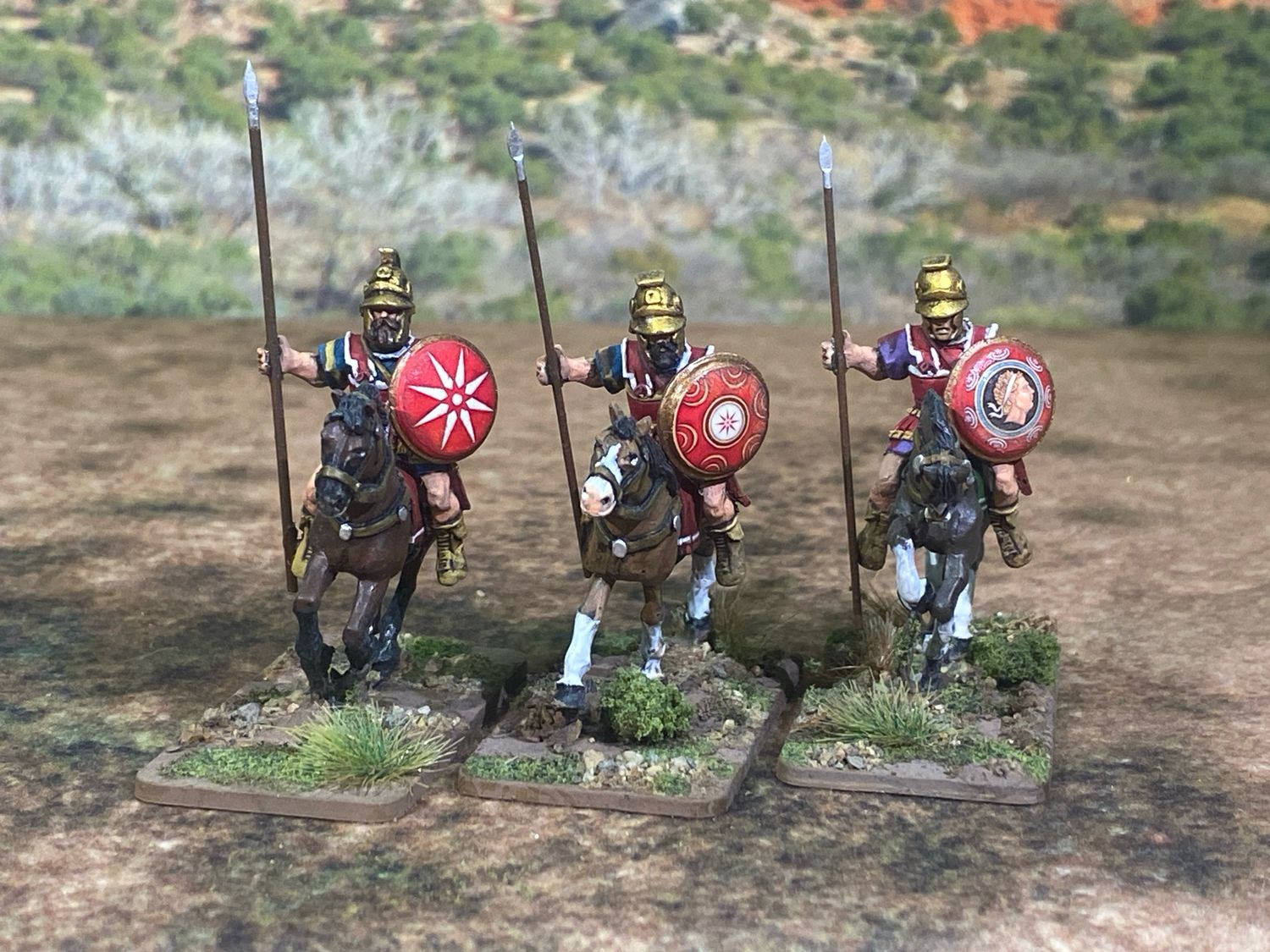 PYR08 Royal Guard Heavy cavalry in Linothorax PYR08 Royal Guard Heavy cavalry in Linothorax