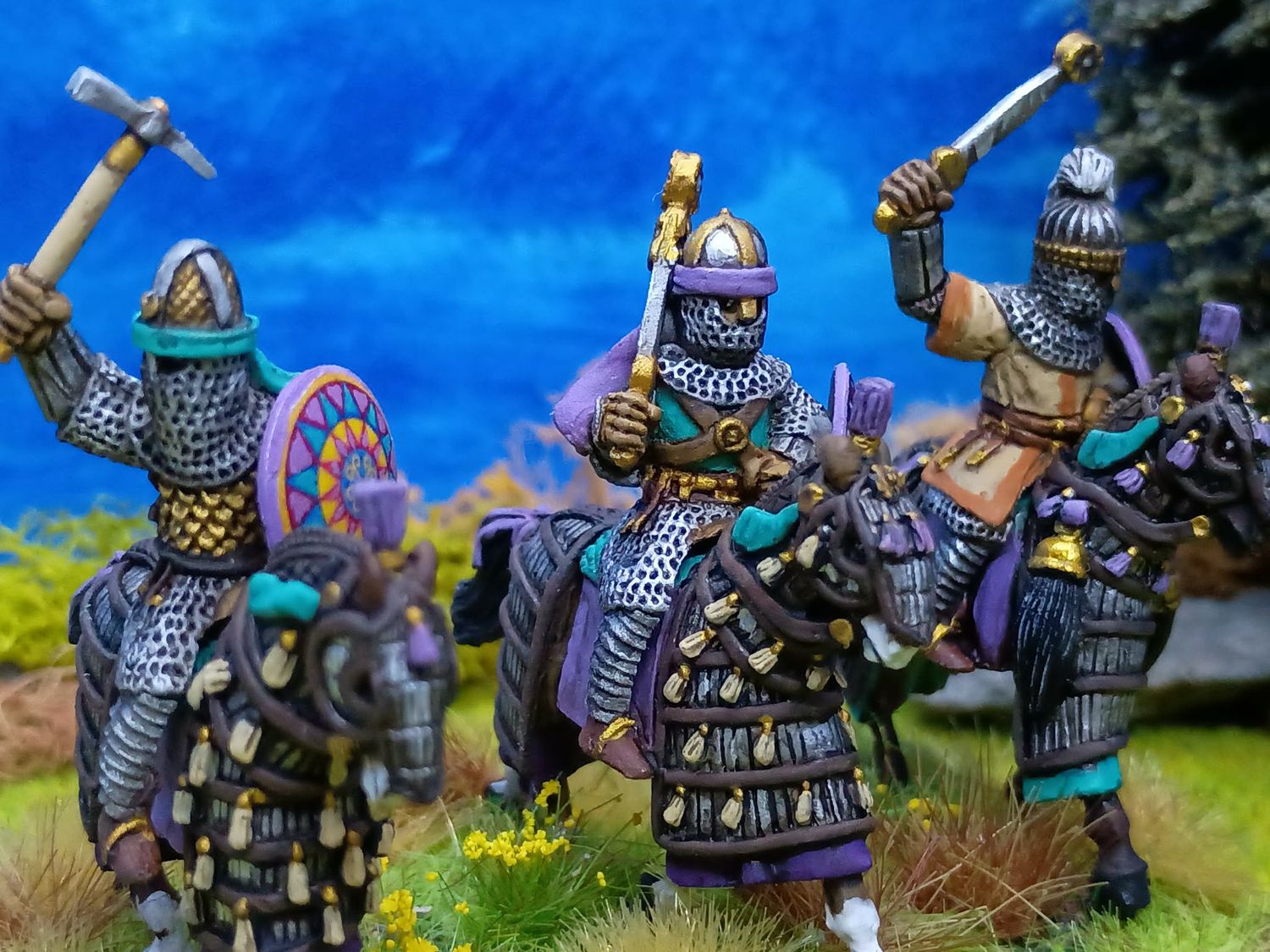 SASS13 Cataphracts with swords and mace