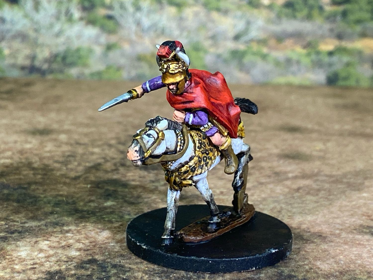 PYR31 King Pyrrhus On Horse