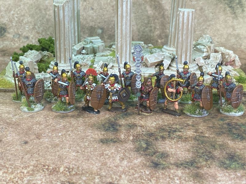 CS UD1 16 figure Caesarian Legionary unit