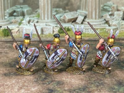 ETR02 Advancing infantry in mail armour