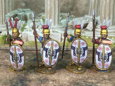 ETR05 Standing  infantry in Lamellar armour