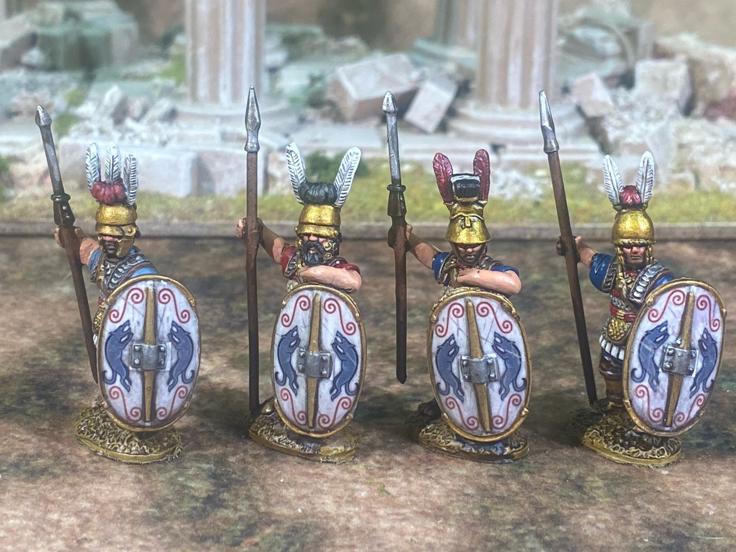 ETR06 Standing  infantry in mixed armours