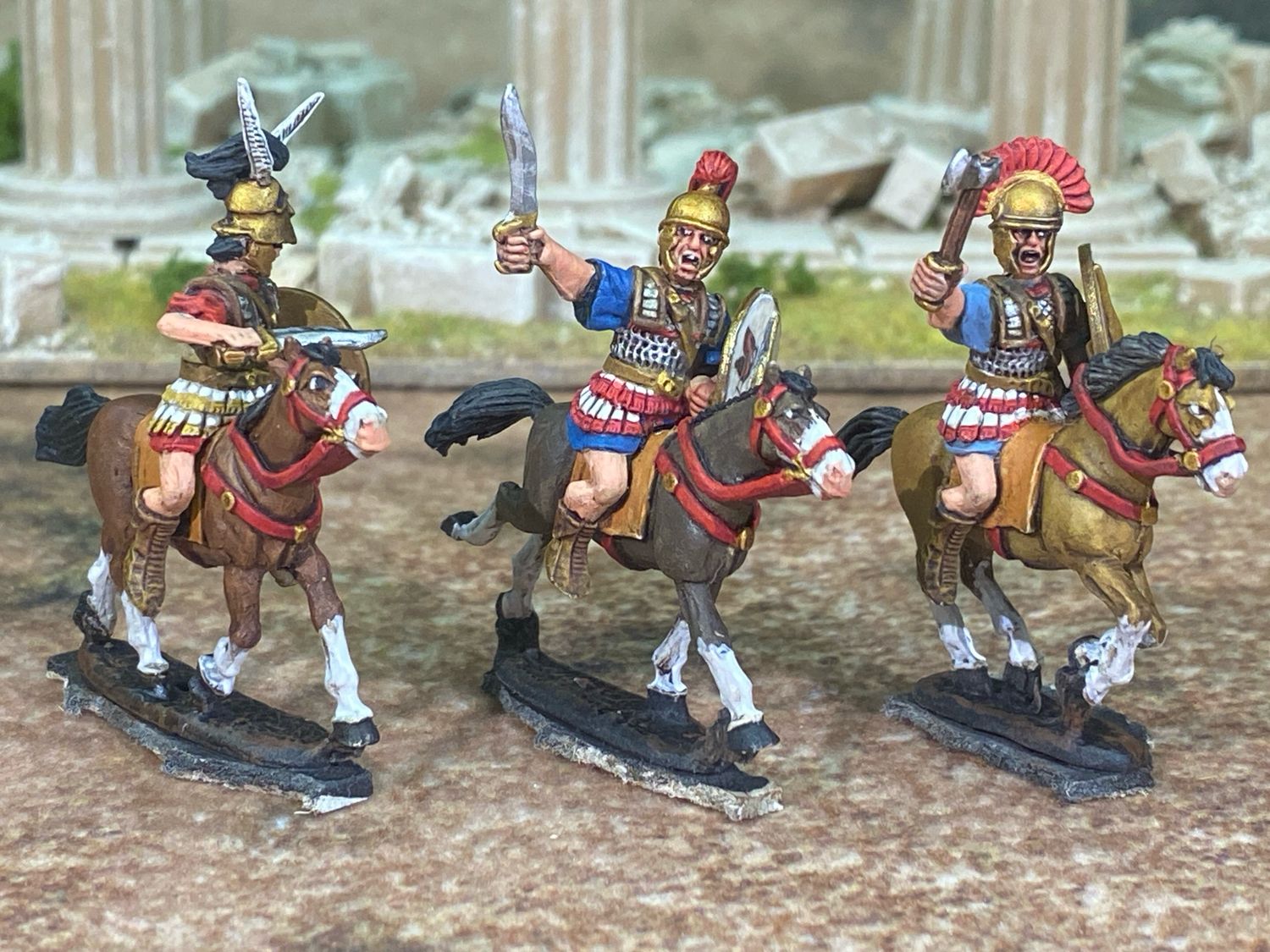 ETR21 Cavalry with swords and axes 1