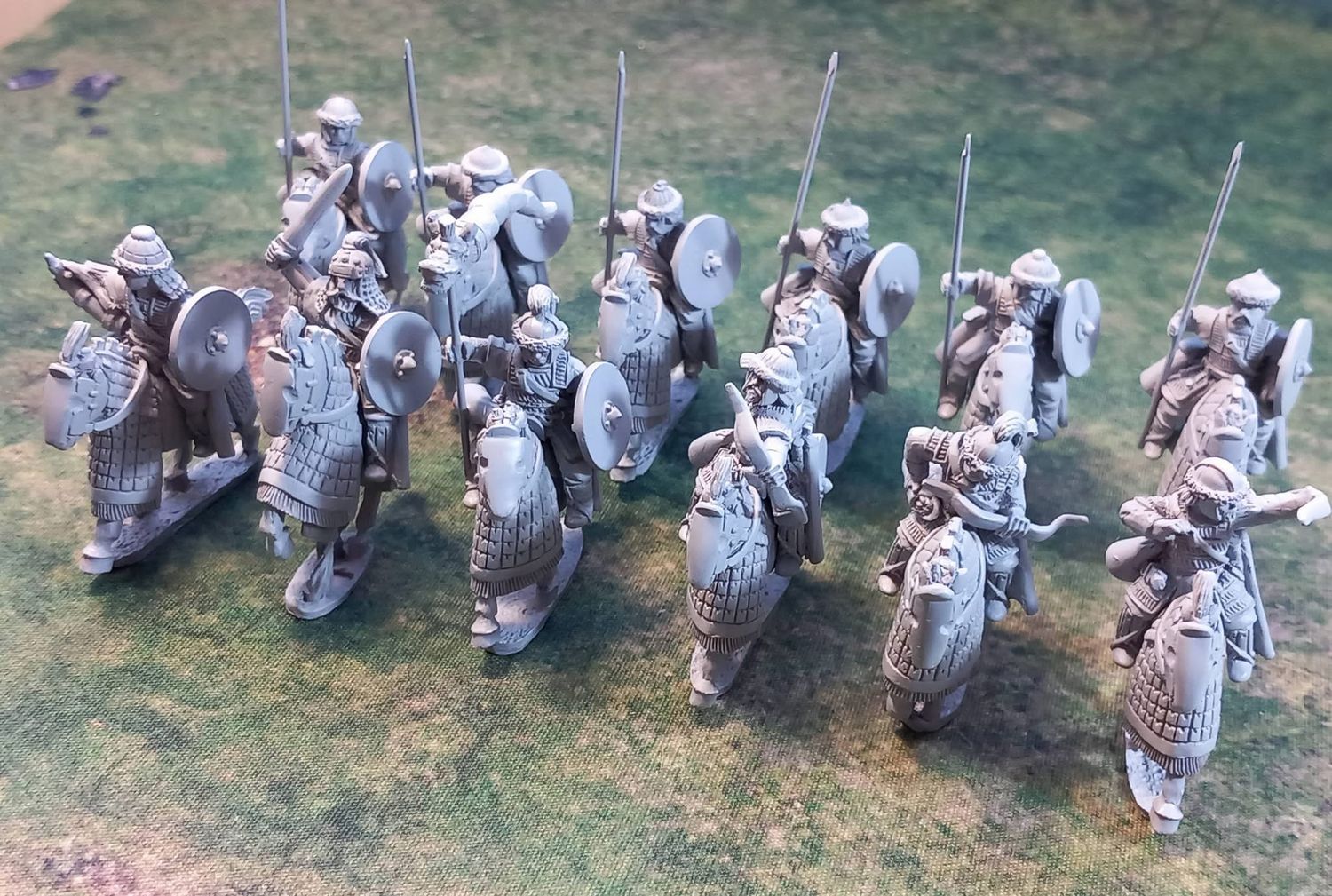 ALN UD01 Alan Heavy Cavalry unit deal, 12 Figures With Horses