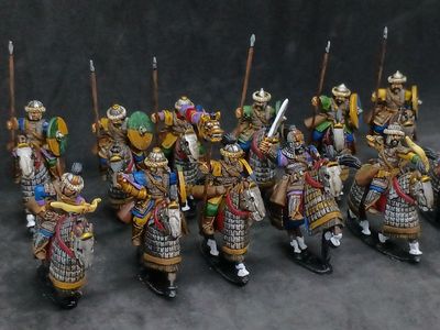 ALN UD01 Alan Heavy Cavalry unit deal, 12 Figures With Horses