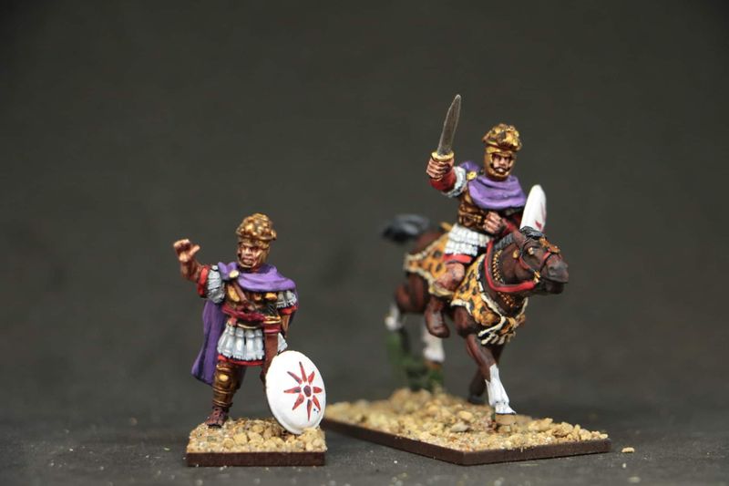 SUC19a Ptolemy on horse and on foot.