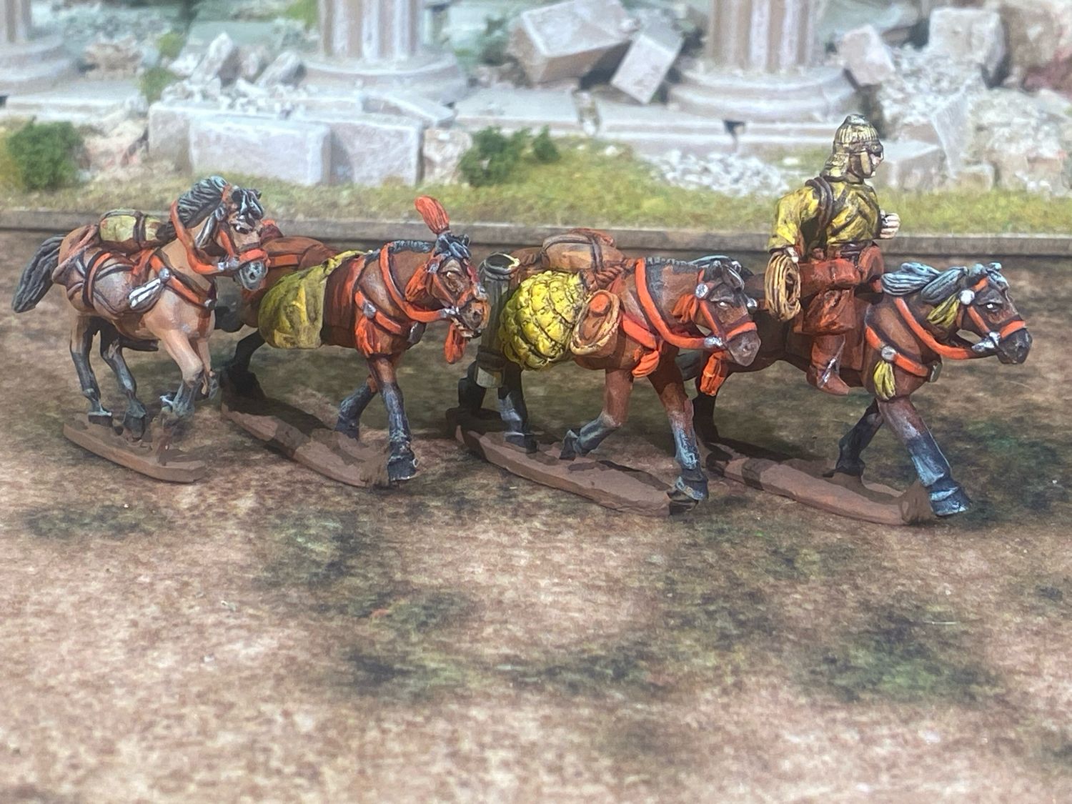 ST15.4 Steppe/Eastern 4 Horse Baggage Set