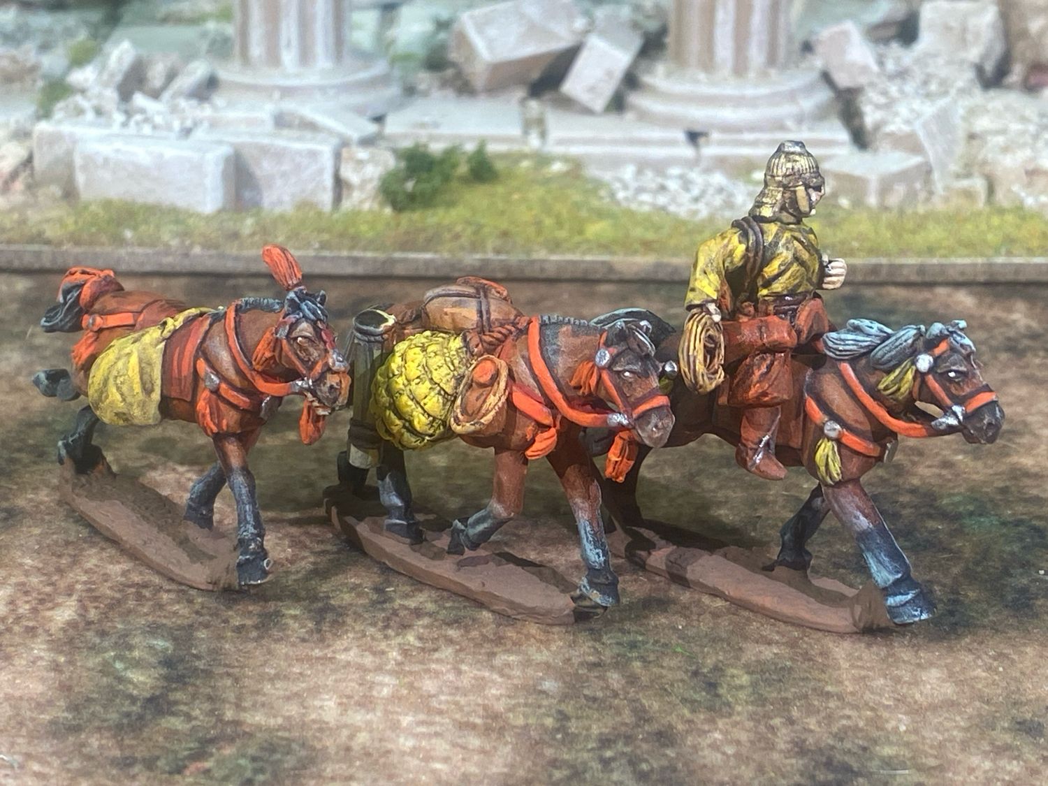 ST15.3 Steppe/Eastern 3 Horse Baggage Set