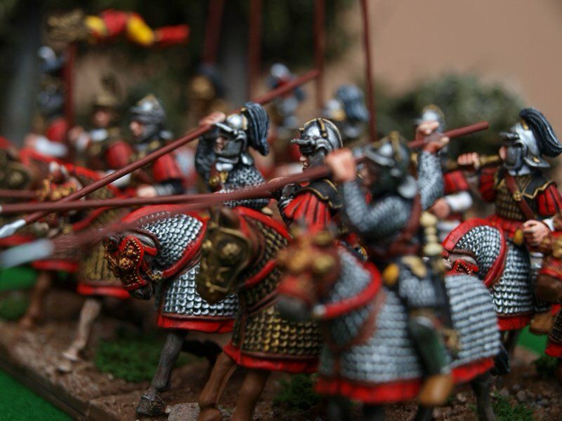 UD01 - 12 Figure Roman Cataphract Cavalry Deal